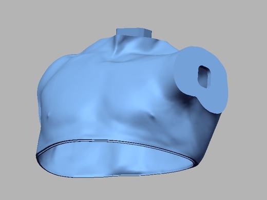 Скульптура человека по 3D скану