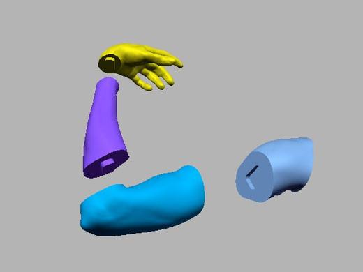 Скульптура человека по 3D скану